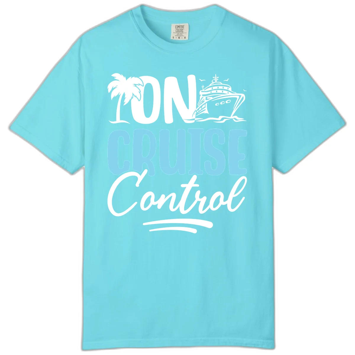 On Cruise Control Comfort Color in Lagoon Blue