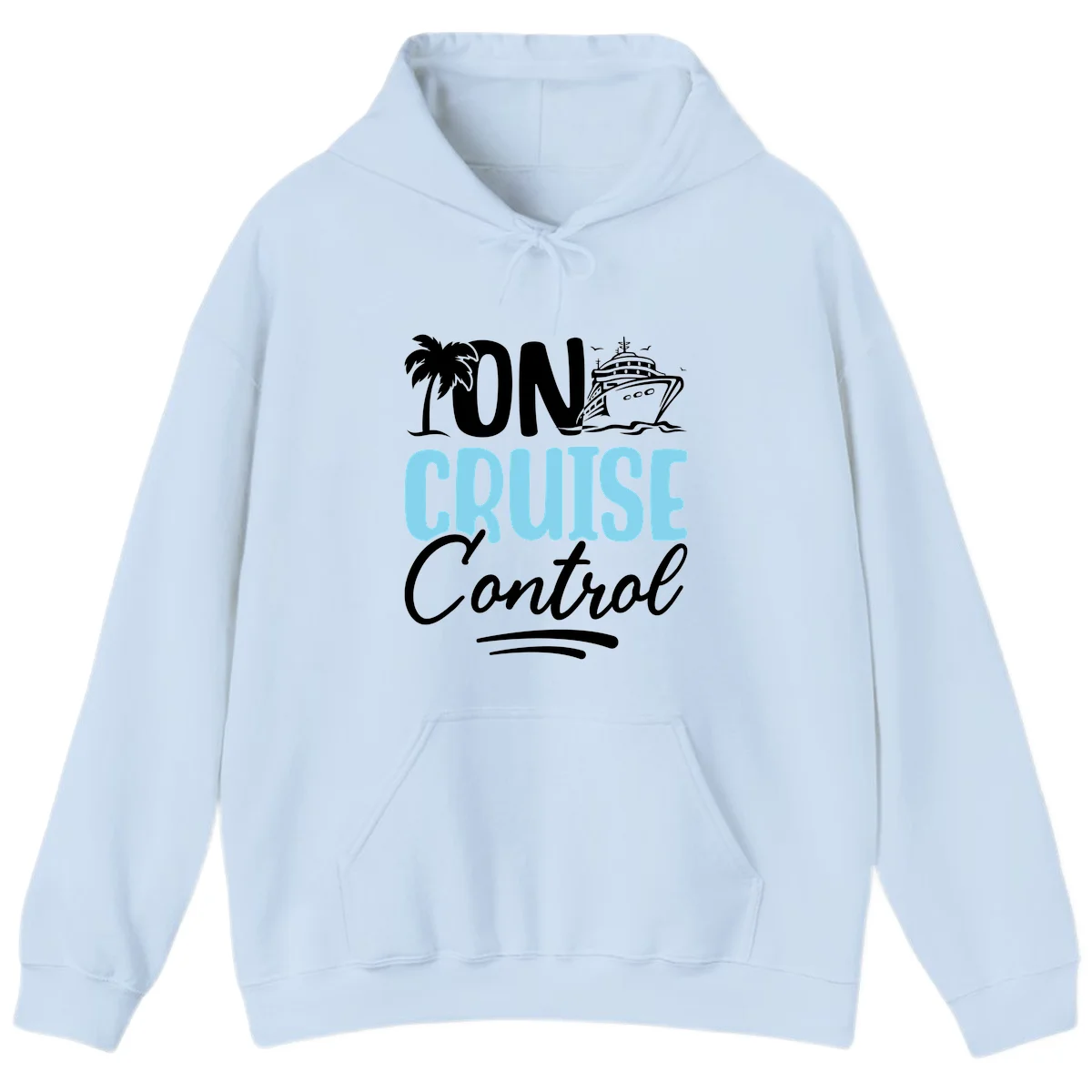On Cruise Control Hoodie in Light Blue
