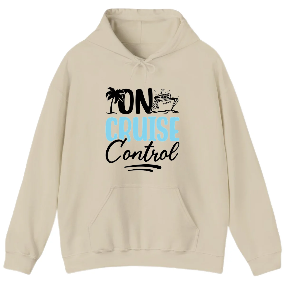 On Cruise Control Hoodie in Sand