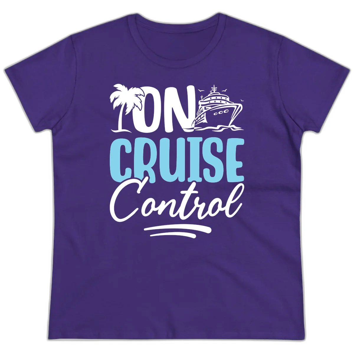 On Cruise Control Ladies Tee in Purple