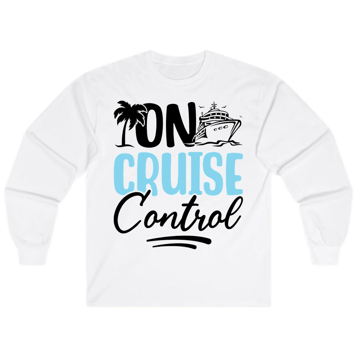 On Cruise Control Long Sleeve in White