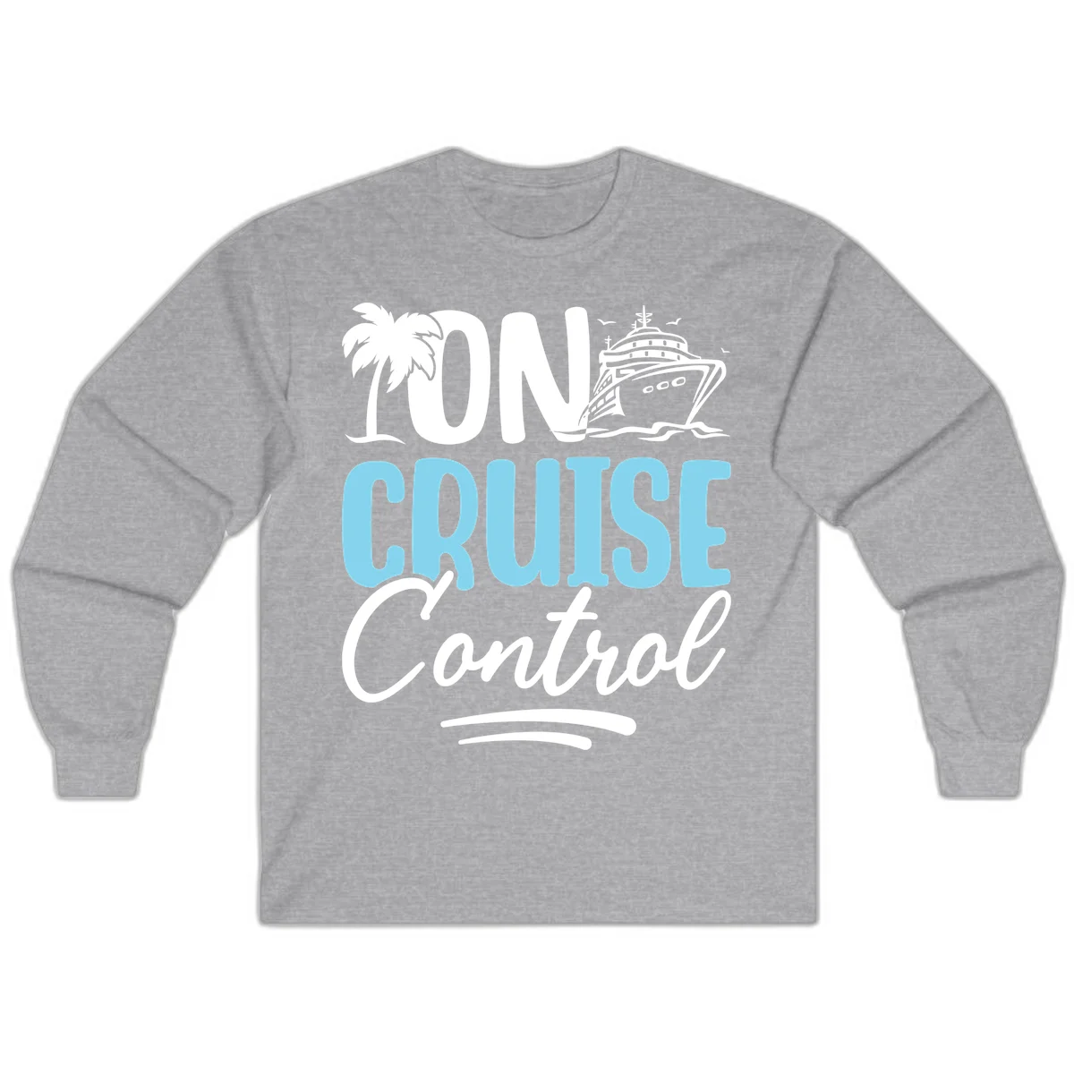 On Cruise Control Long Sleeve in Sport Grey