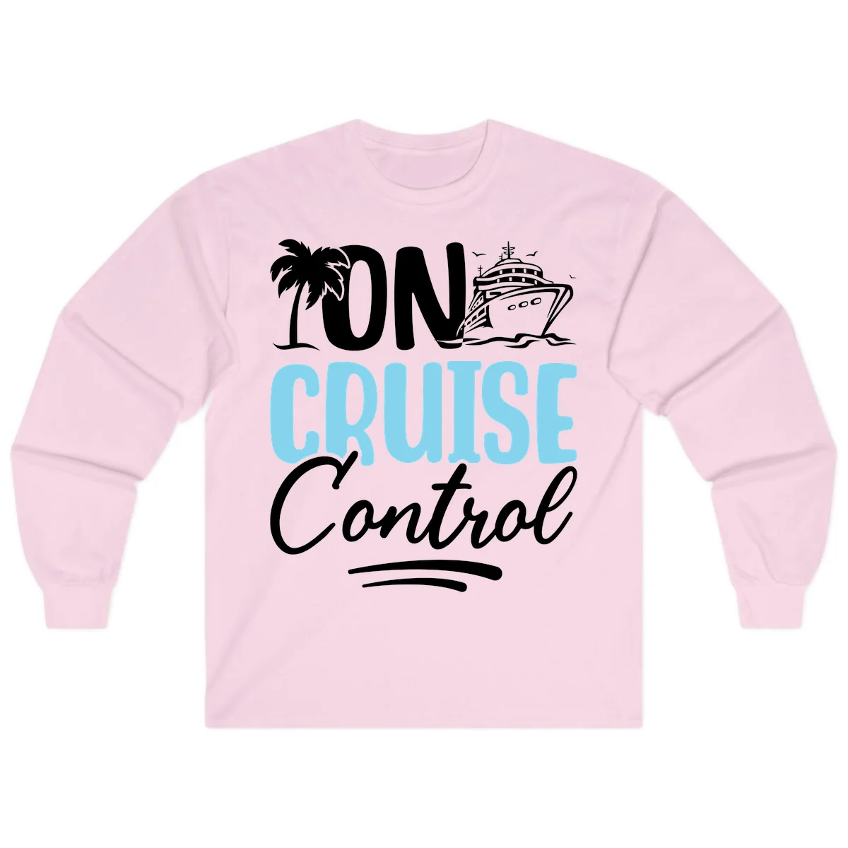 On Cruise Control Long Sleeve in Light Pink