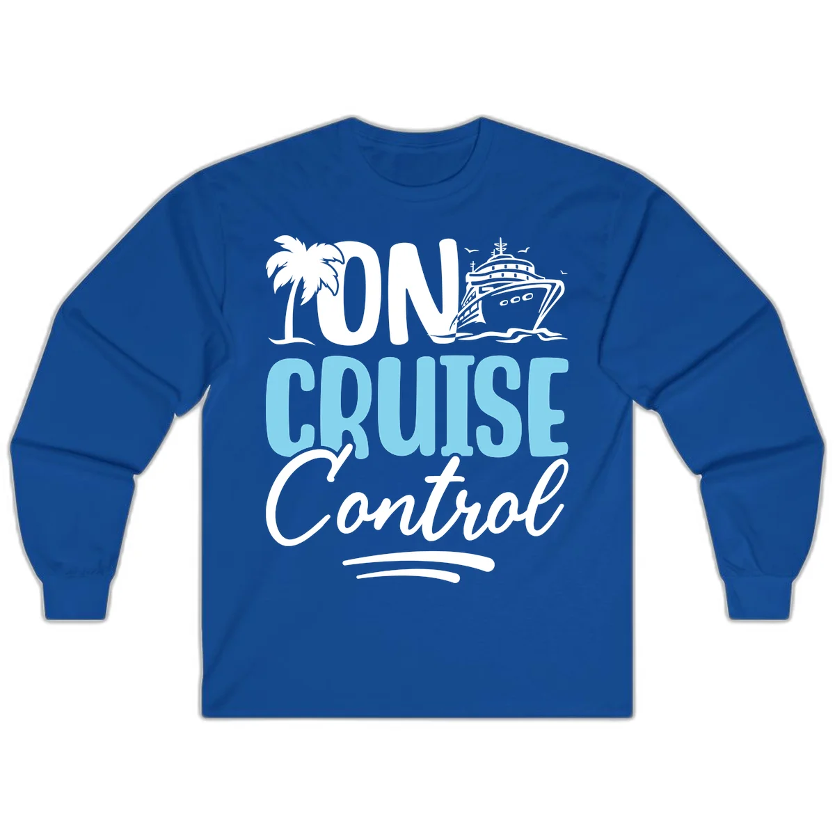 On Cruise Control Long Sleeve in Royal