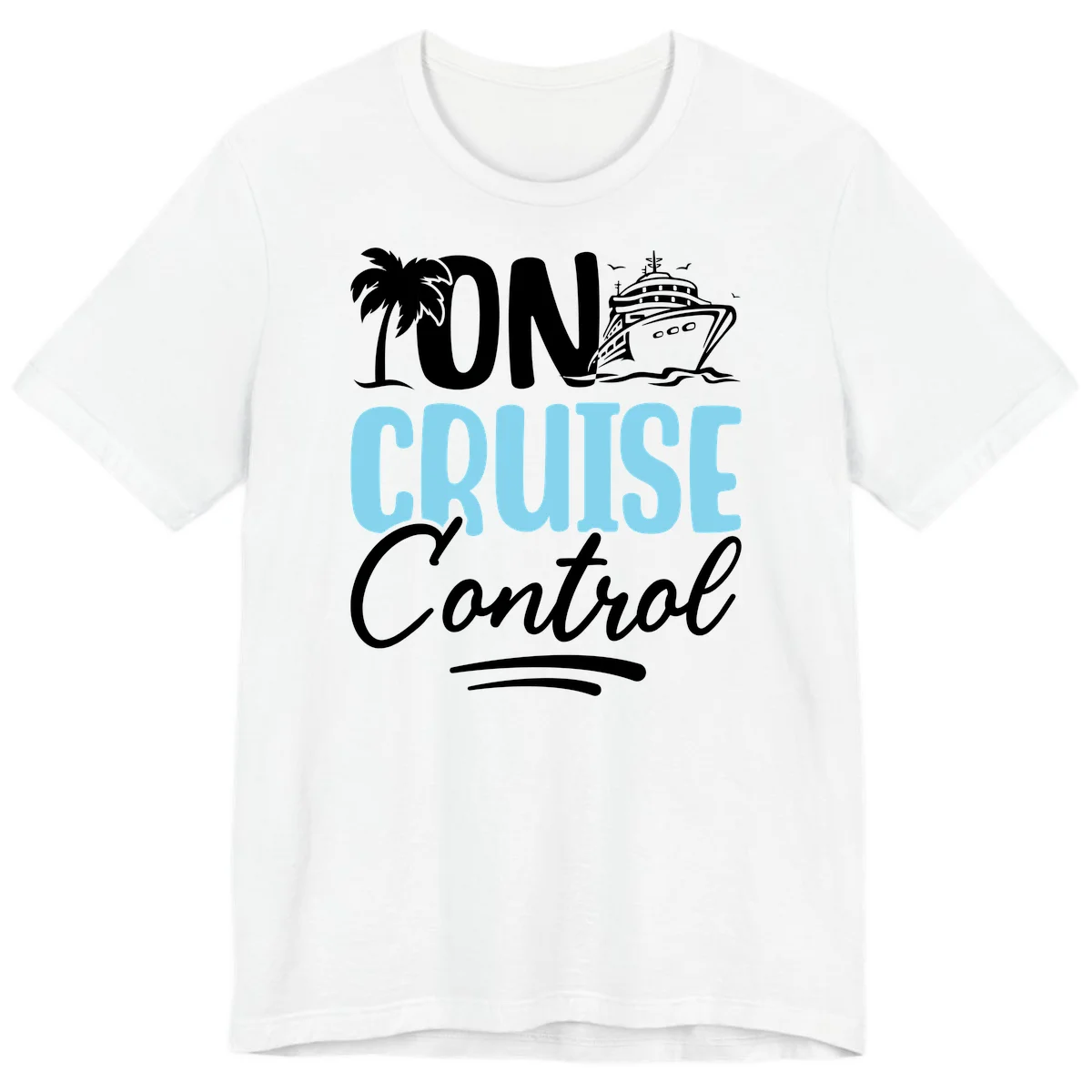On Cruise Control Premium T-Shirt in White
