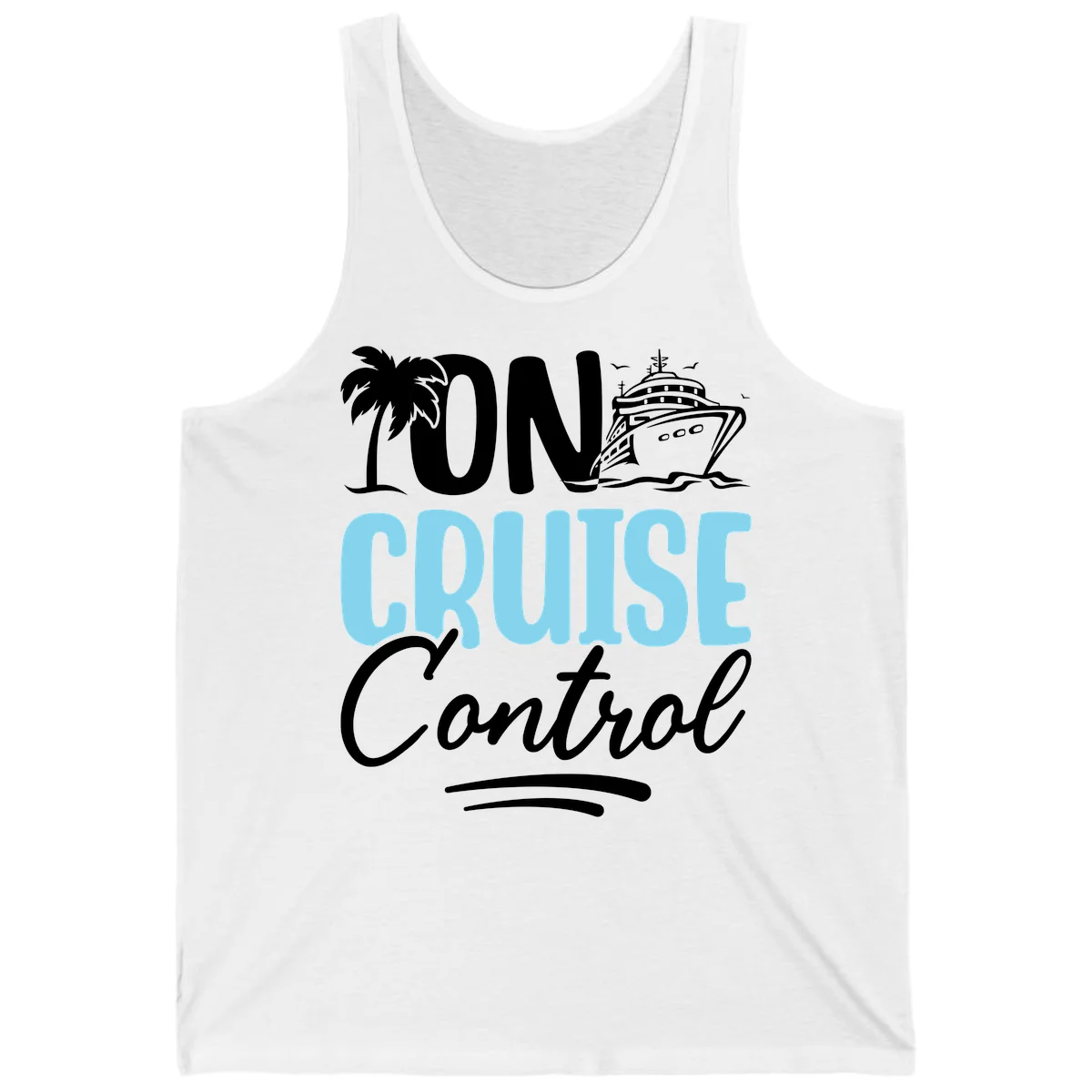 On Cruise Control Tank in White