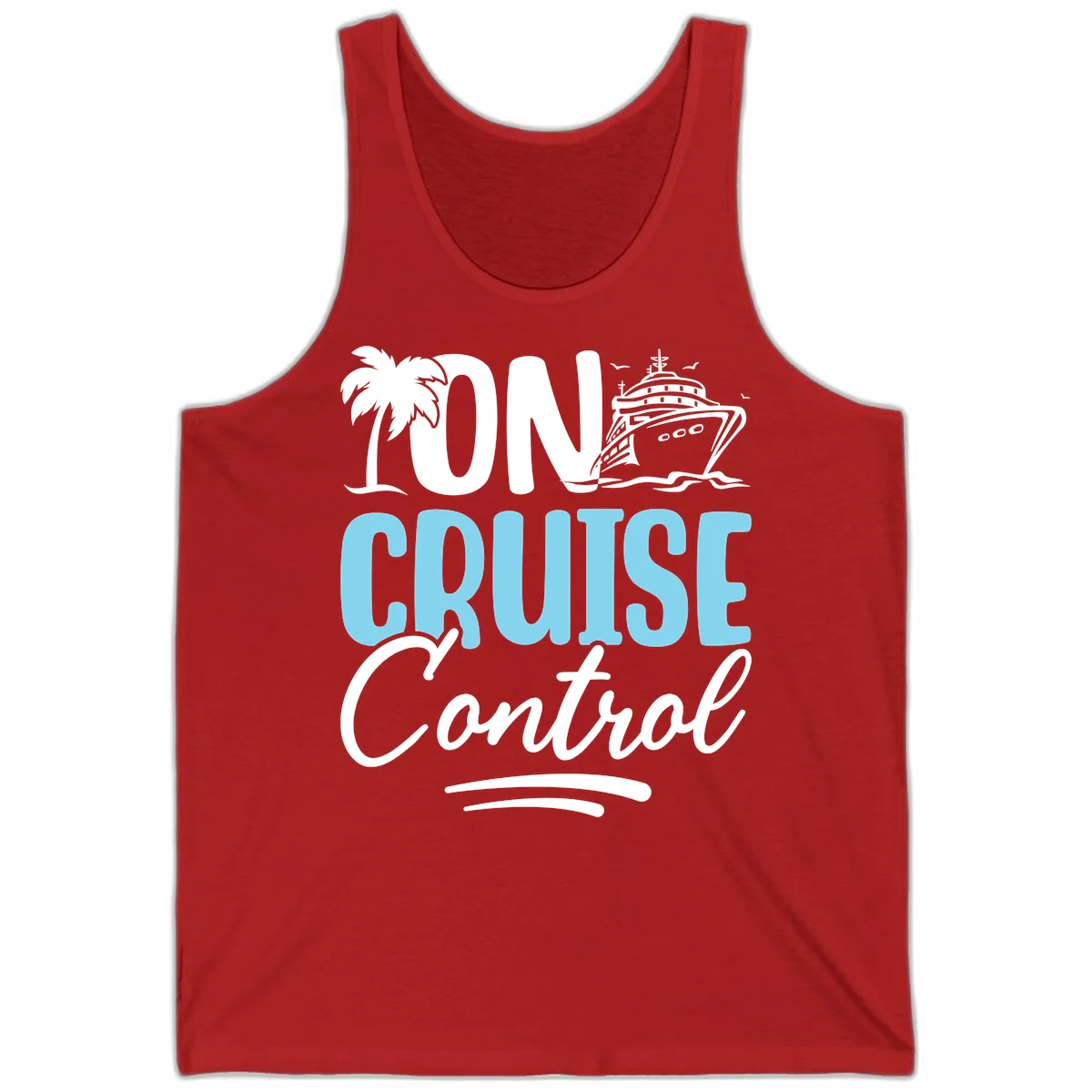 On Cruise Control Tank in Red