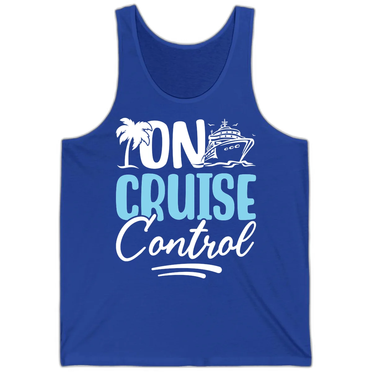 On Cruise Control Tank in True Royal