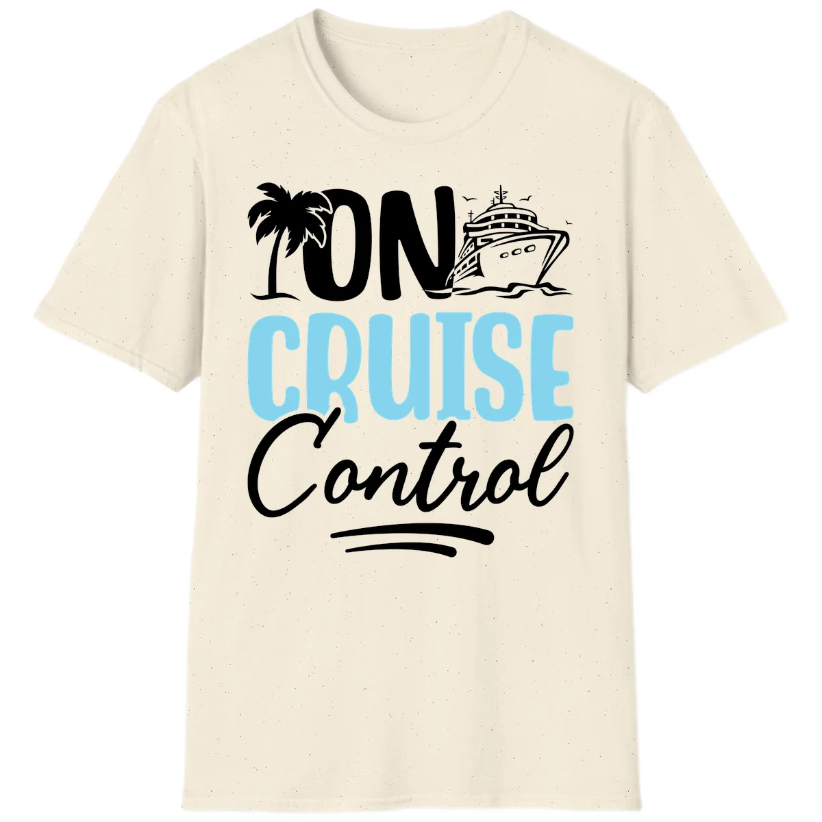 On Cruise Control T-Shirt in Natural