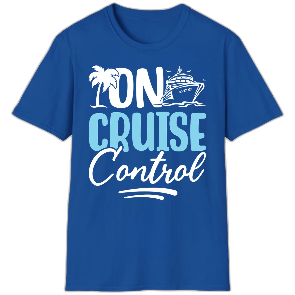 On Cruise Control T-Shirt in Royal