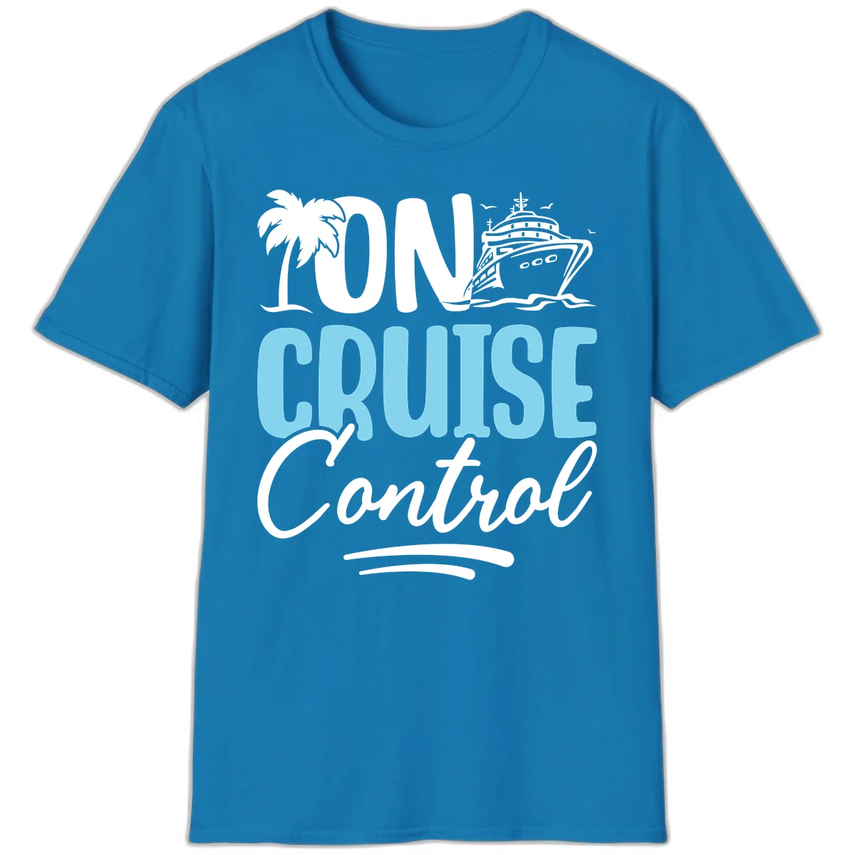 On Cruise Control T-Shirt in Sapphire