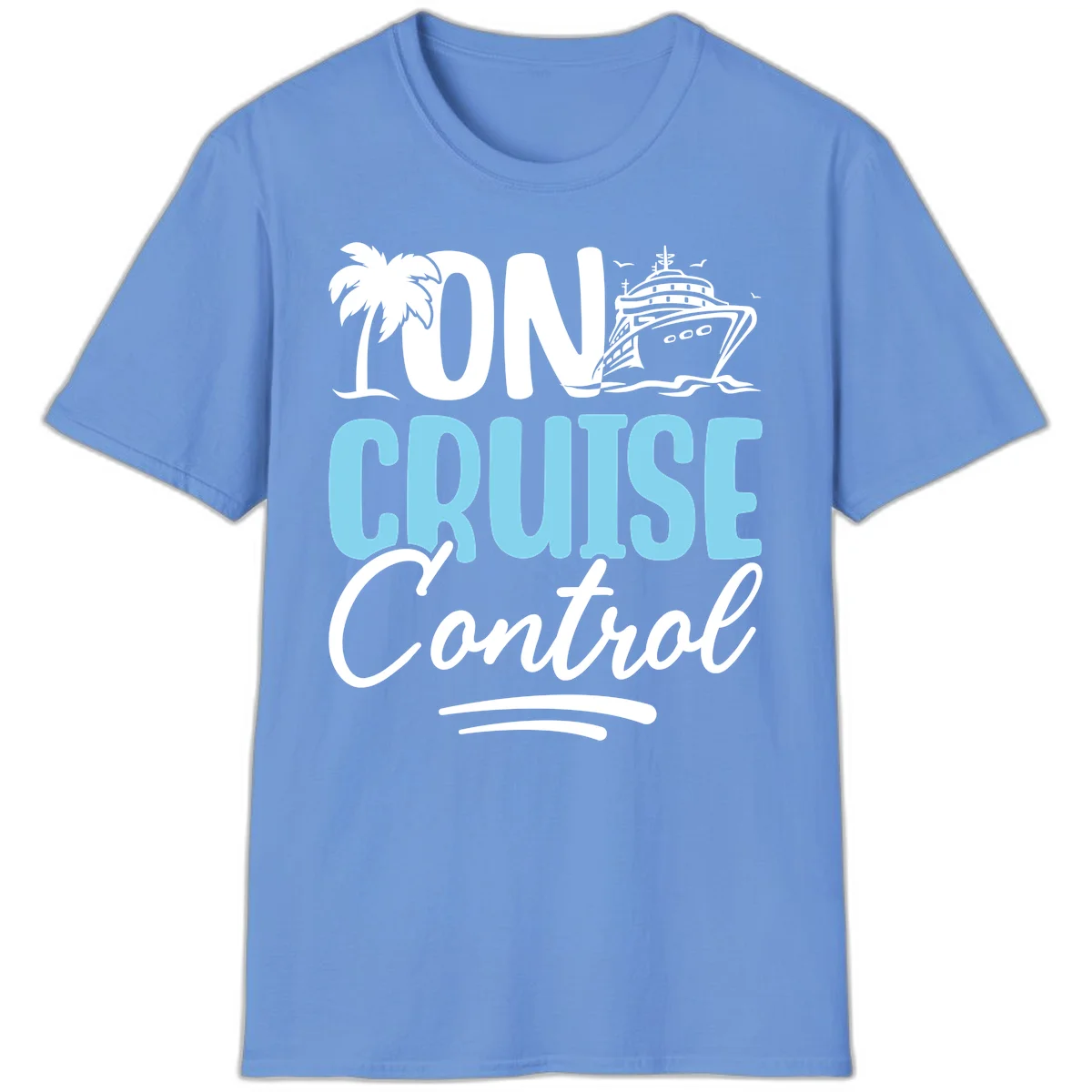 On Cruise Control T-Shirt in Carolina Blue