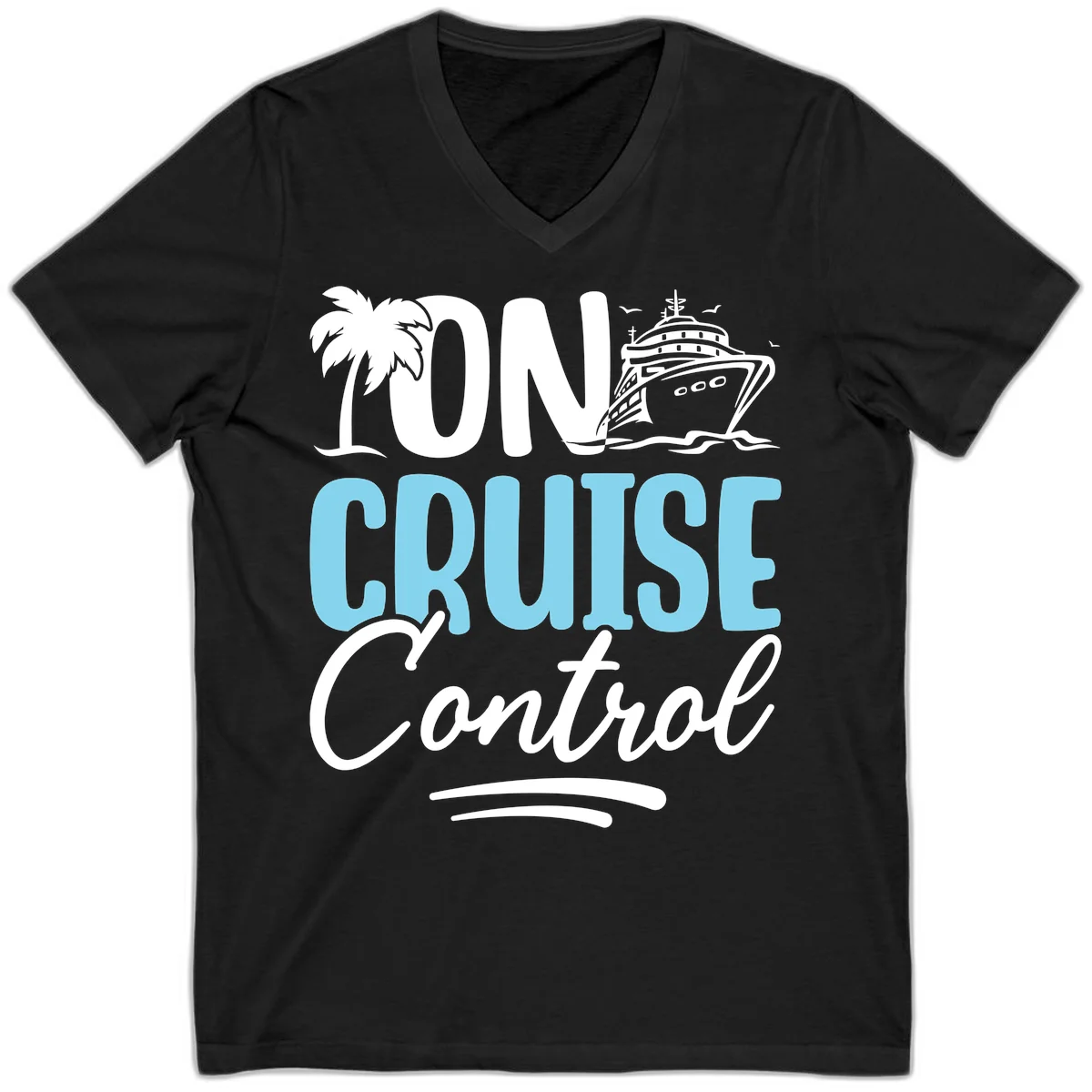 On Cruise Control V-Neck in Black