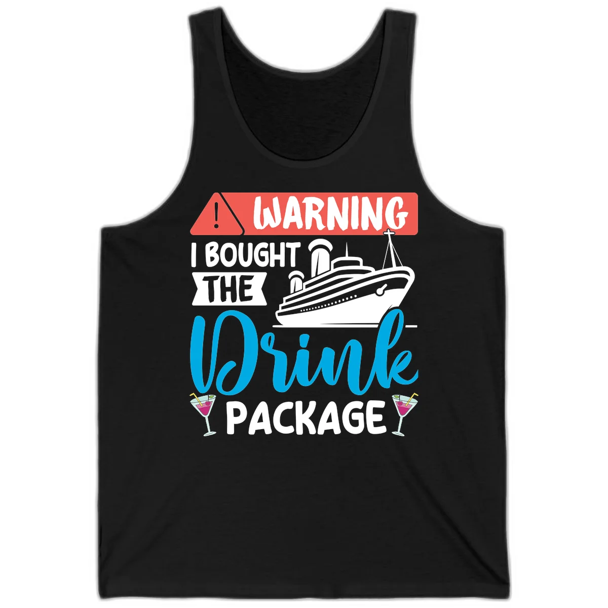 Warning I Bought The Cruise Wine Package Tank in Black