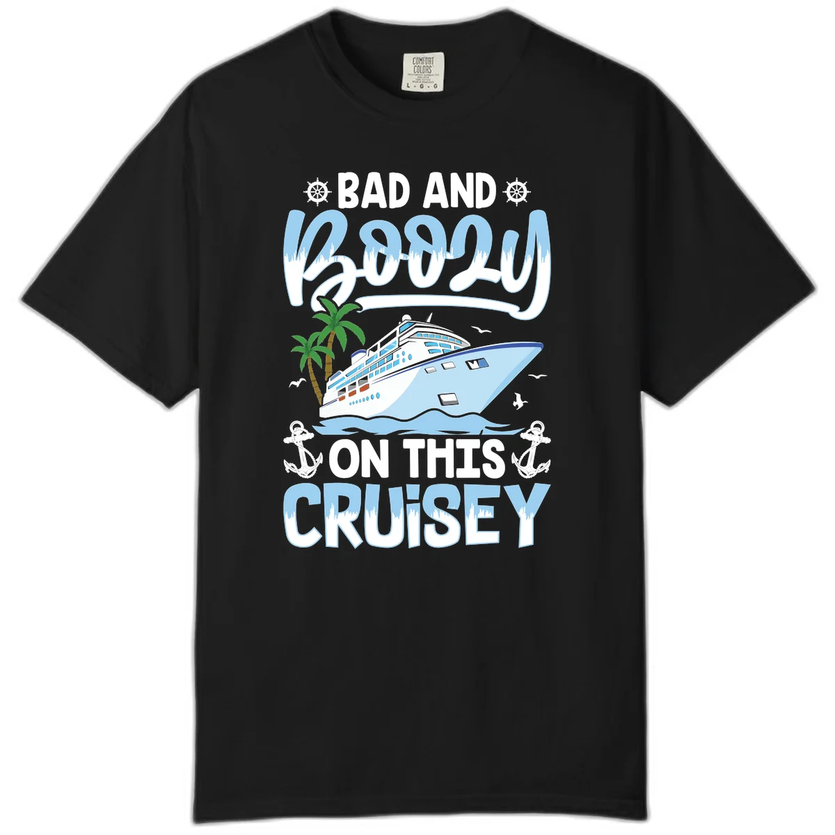 Bad And Knotty On This Cruise Comfort Color in Black