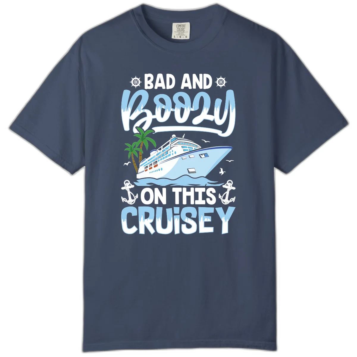 Bad And Knotty On This Cruise Comfort Color in Midnight