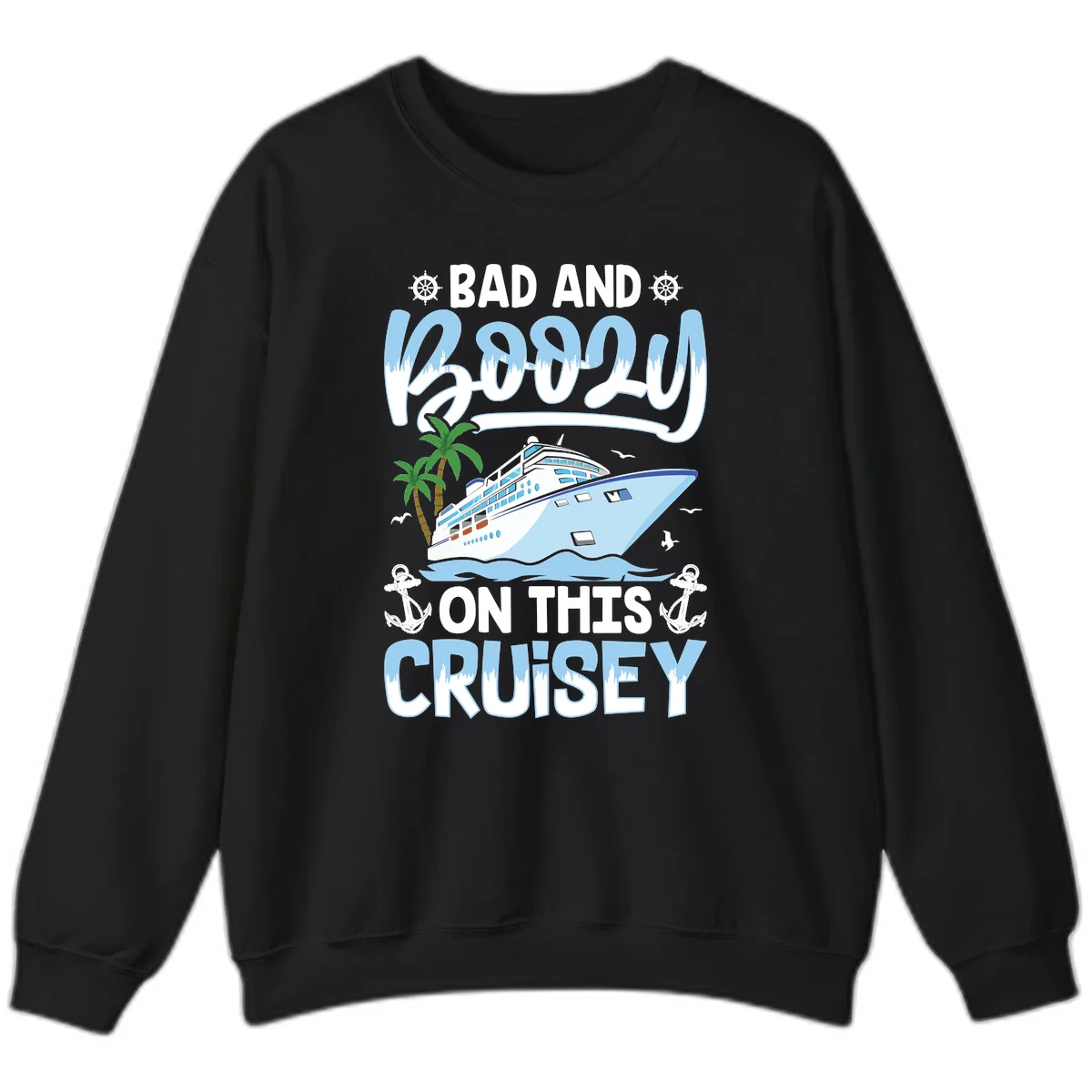 Bad And Knotty On This Cruise Sweatshirt in Black