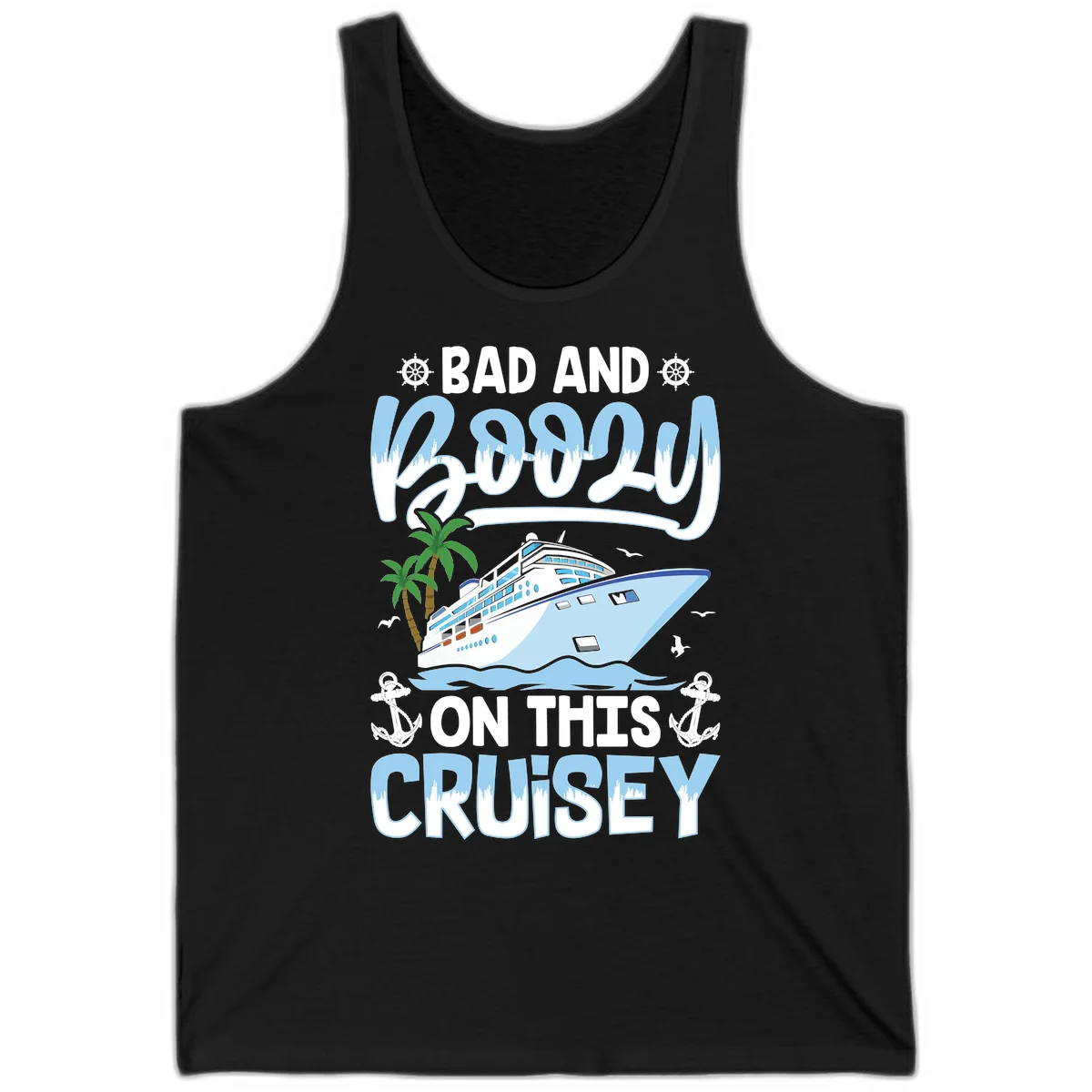 Bad And Knotty On This Cruise Tank in Black