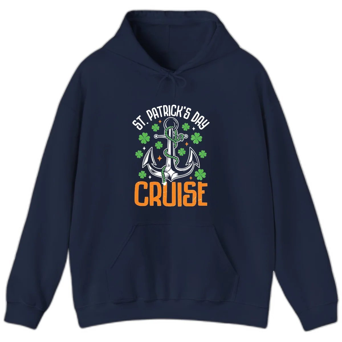 St. Patrick's Day Cruise Hoodie in Navy