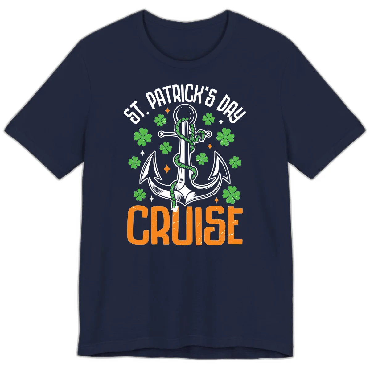 St. Patrick's Day Cruise Premium T-Shirt in Navy