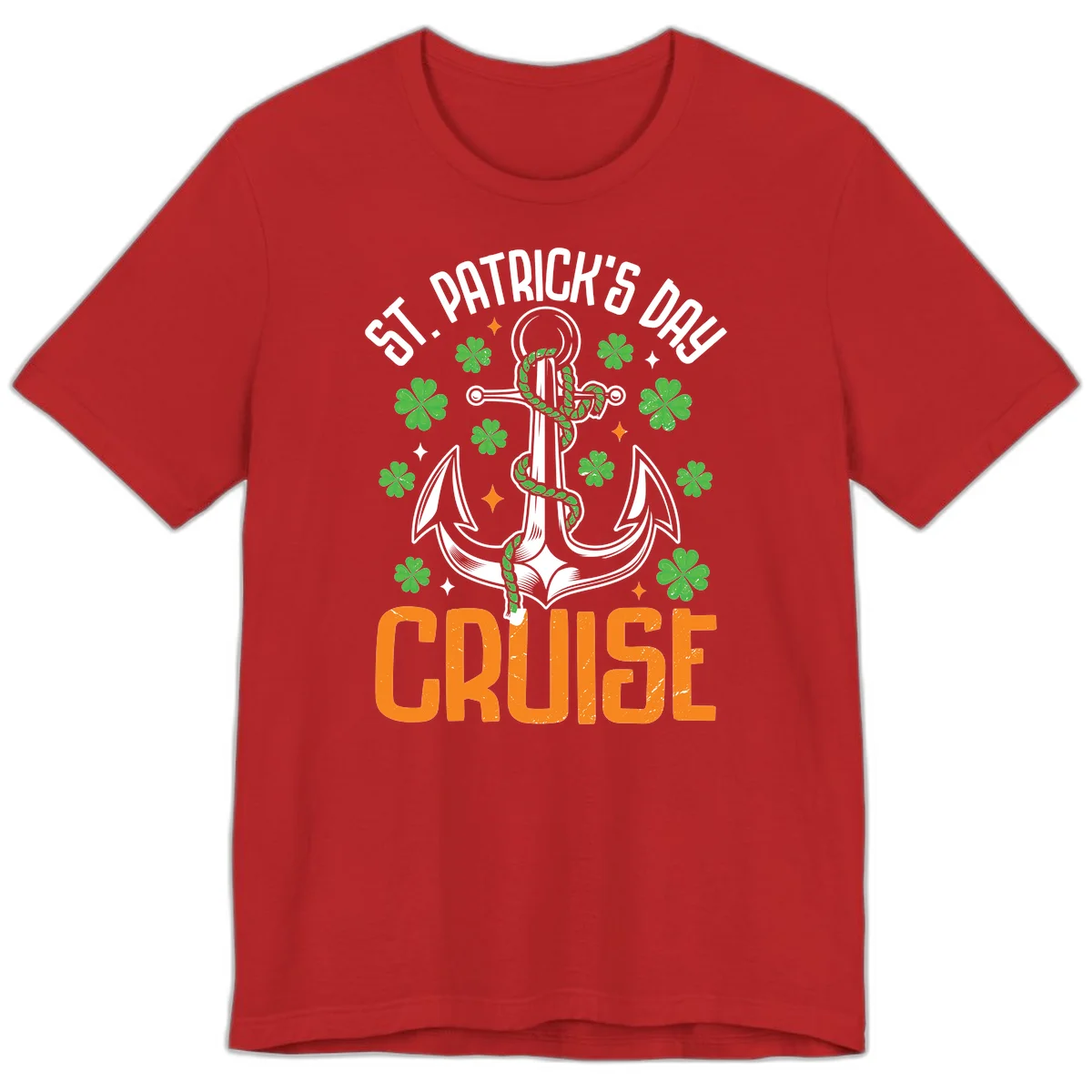 St. Patrick's Day Cruise Premium T-Shirt in Red