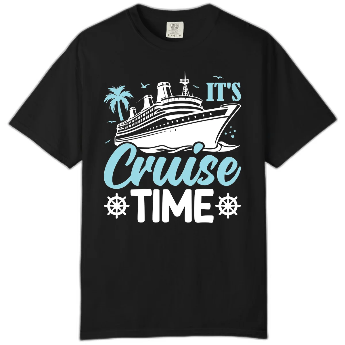 It's Cruise Time Comfort Color in Black
