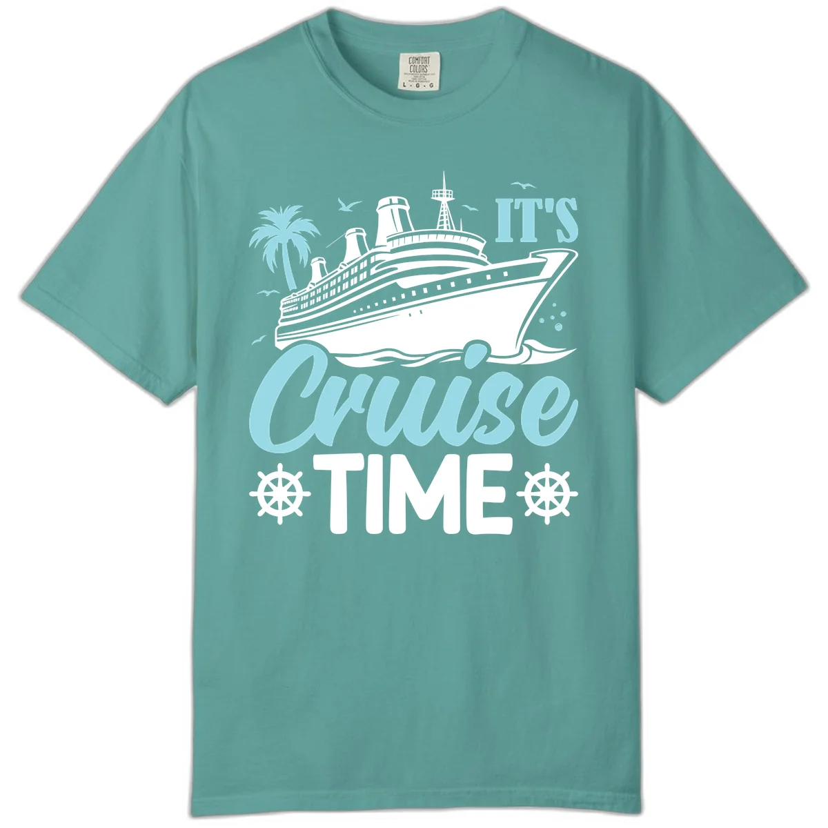 It's Cruise Time Comfort Color in Seafoam