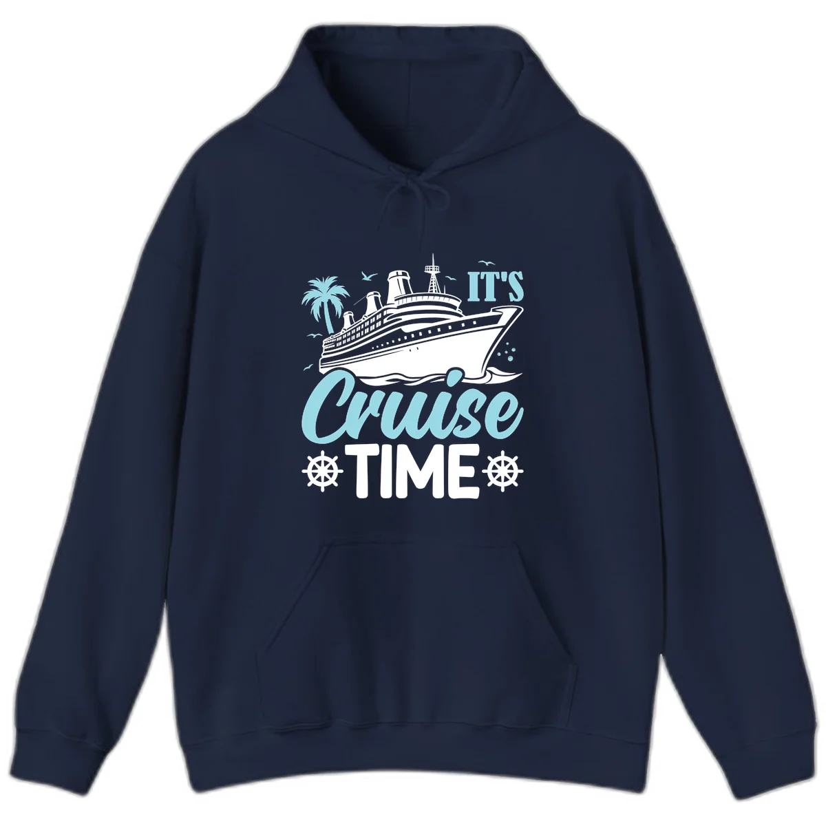 It's Cruise Time Hoodie in Navy