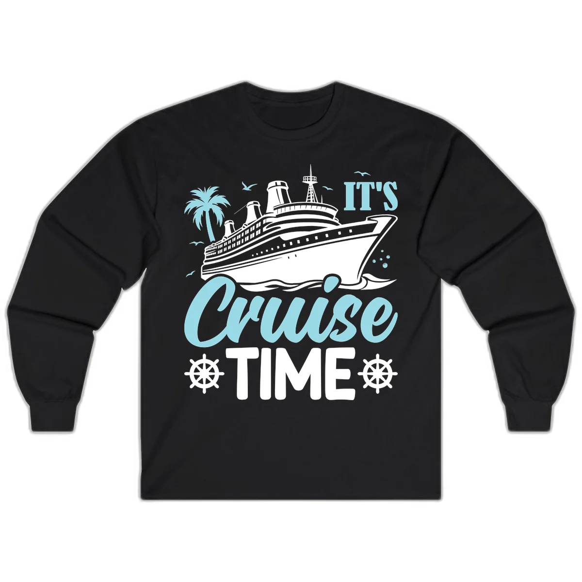 It's Cruise Time Long Sleeve in Black