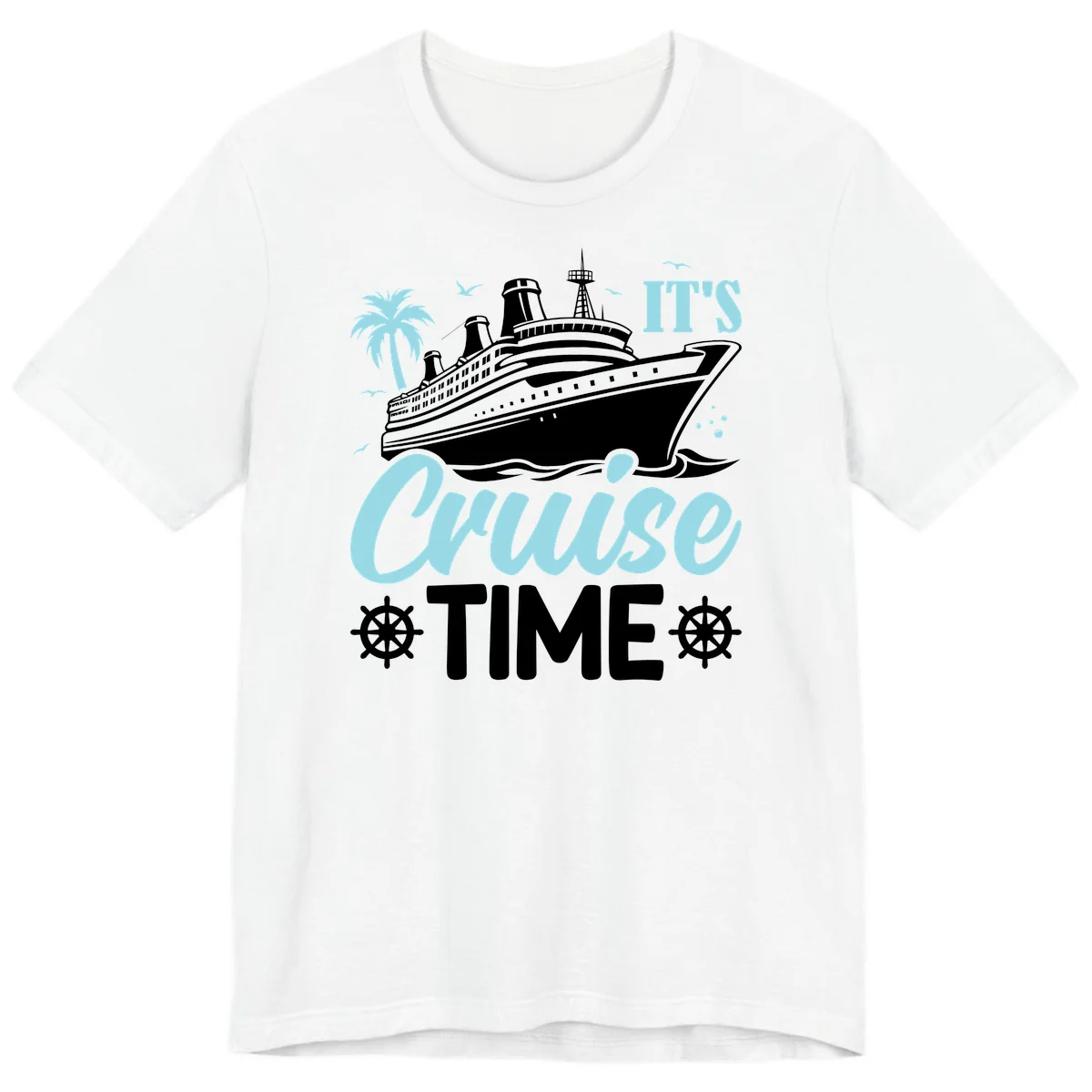 It's Cruise Time Premium T-Shirt in White