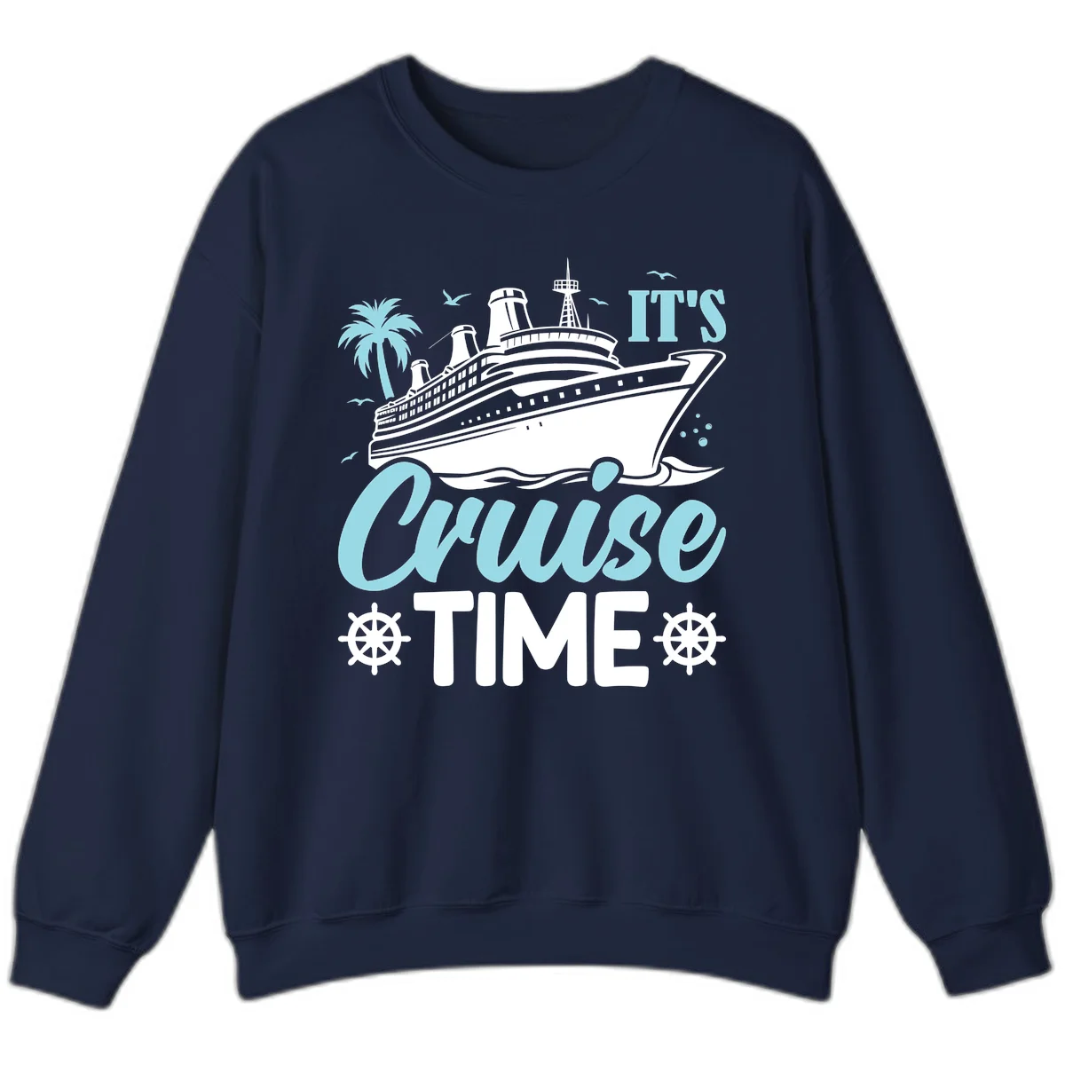 It's Cruise Time Sweatshirt in Navy