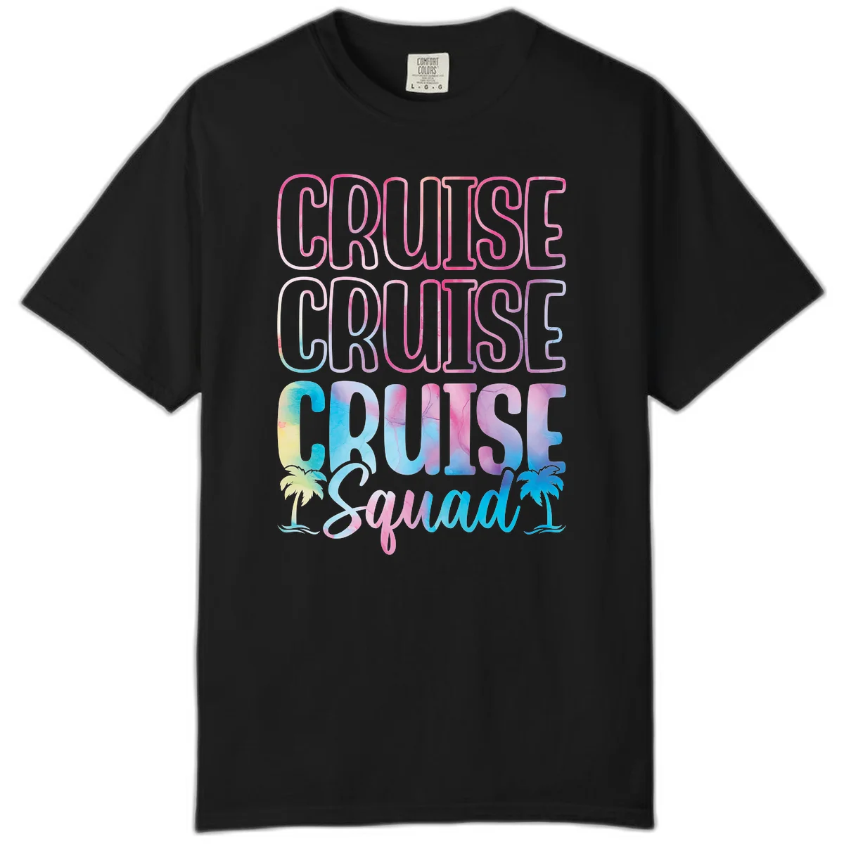 Cruise Cruise Cruise Squad Comfort Color in Black