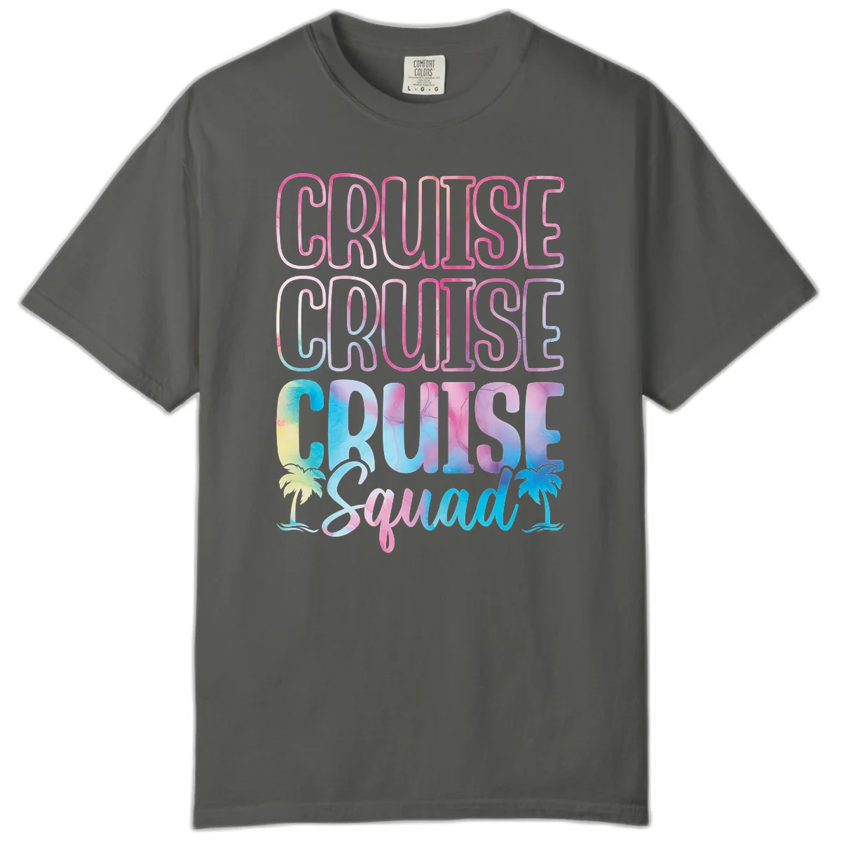 Cruise Cruise Cruise Squad Comfort Color in Pepper