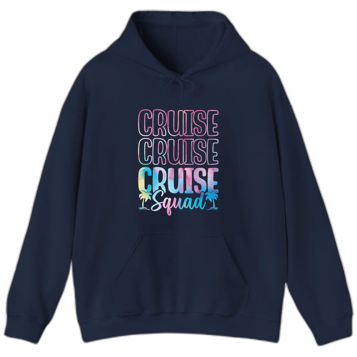 Cruise Cruise Cruise Squad Hoodie in Navy