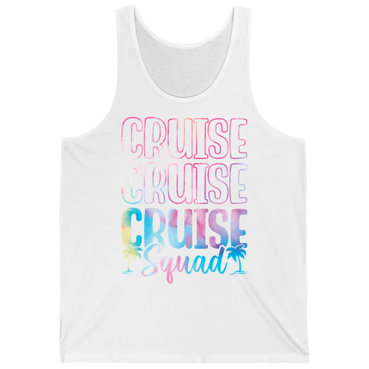 Cruise Cruise Cruise Squad Tank in White