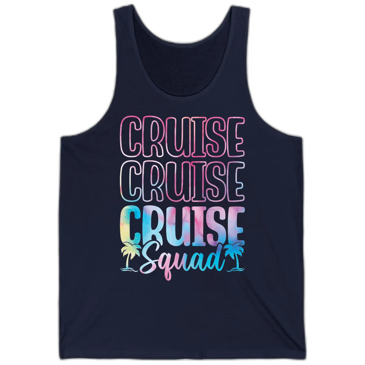Cruise Cruise Cruise Squad Tank in Navy