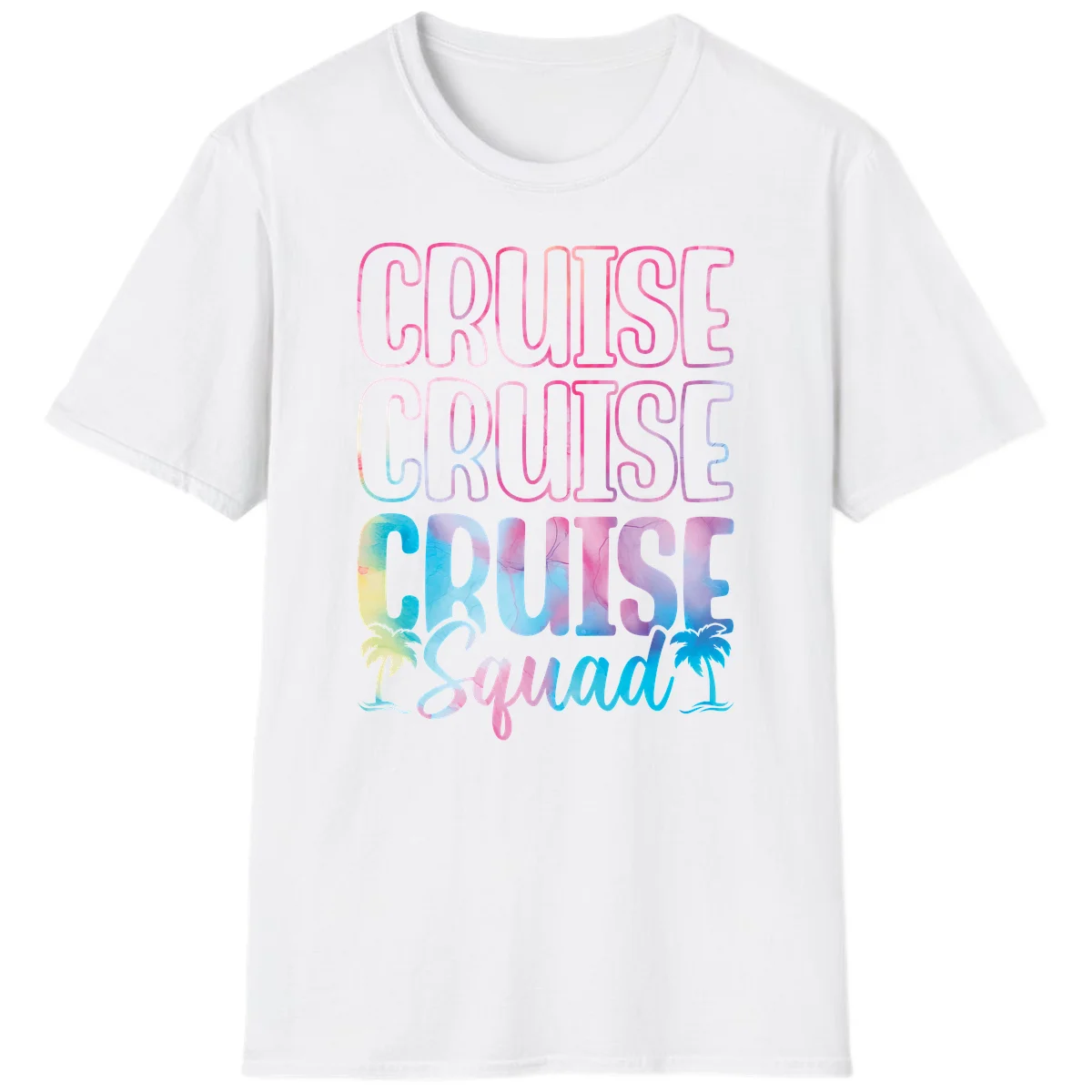 Cruise Cruise Cruise Squad T-Shirt in White