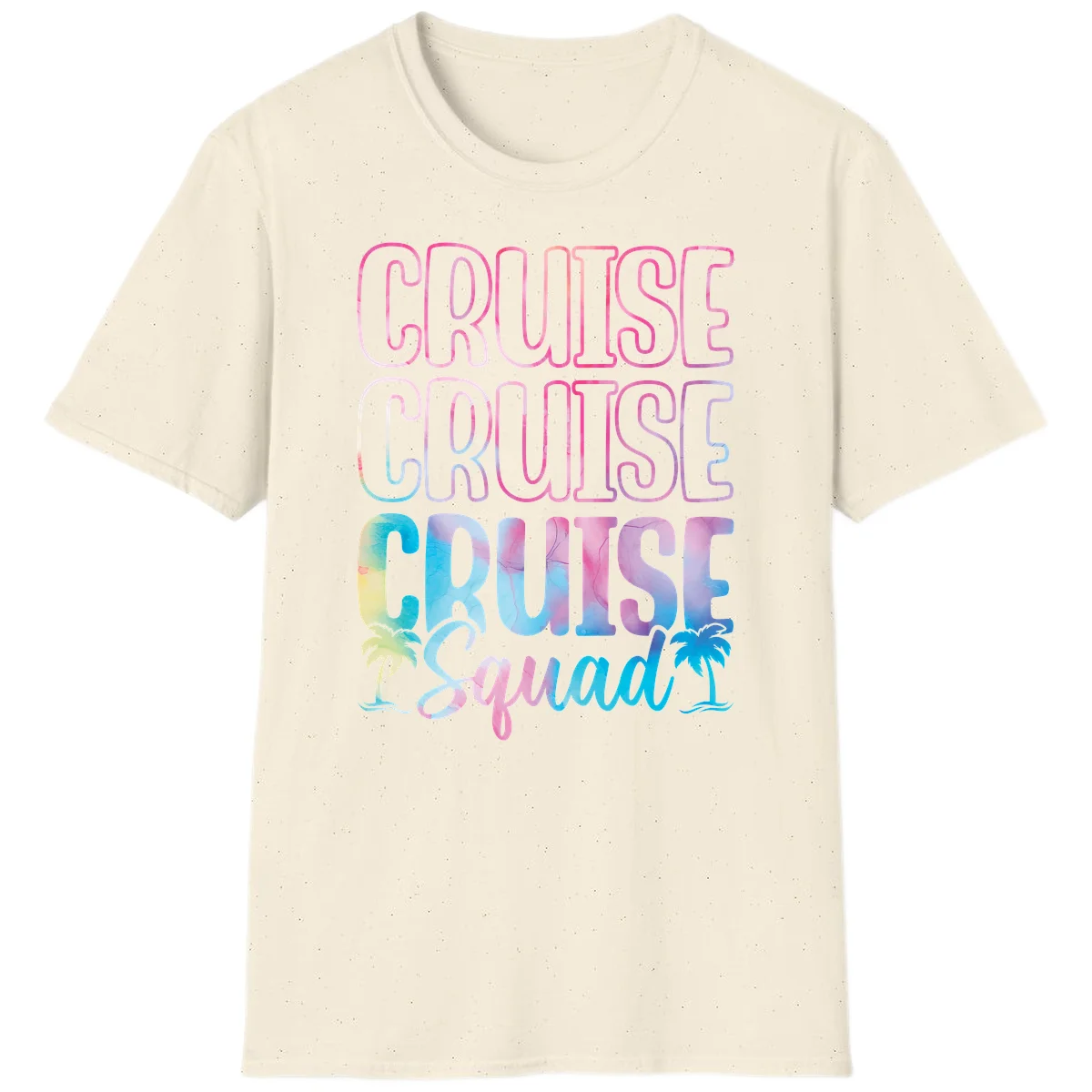 Cruise Cruise Cruise Squad T-Shirt in Natural