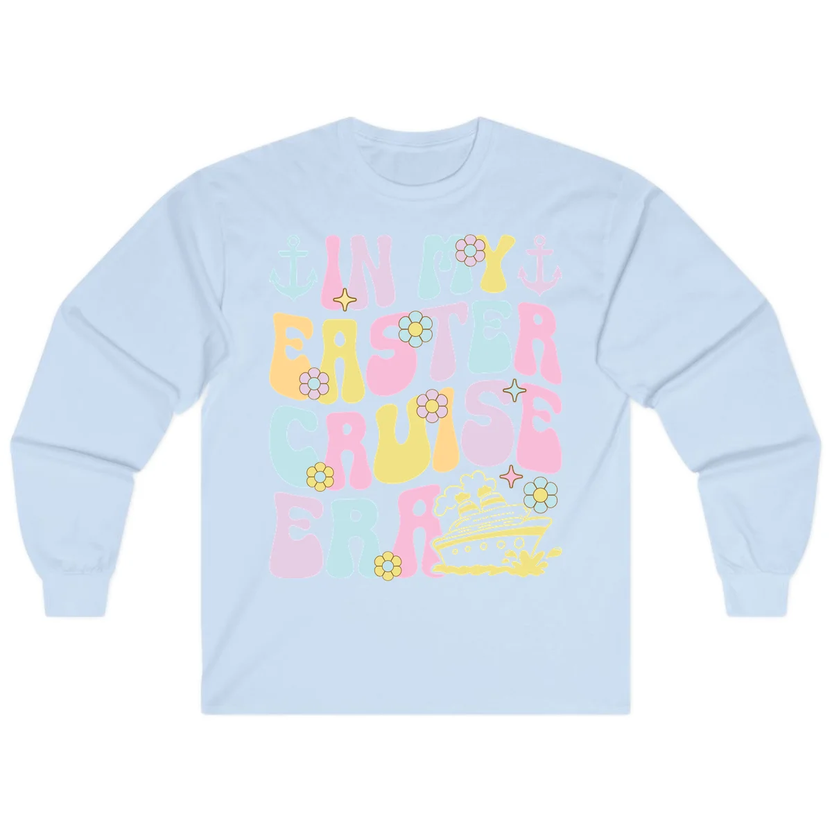 In My Cruise Era Long Sleeve in Light Blue