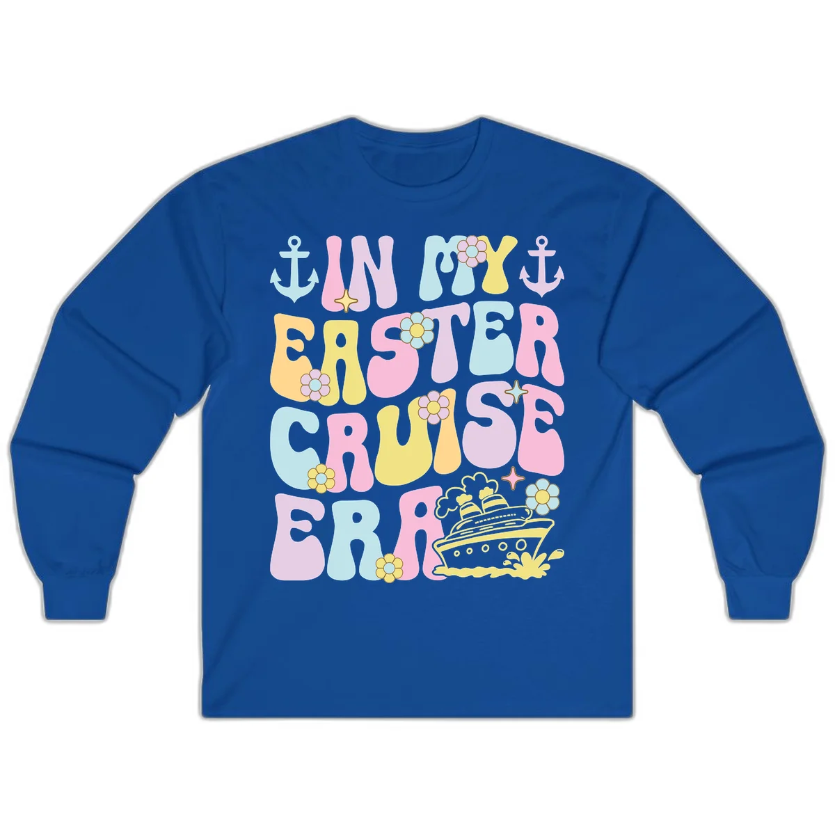 In My Cruise Era Long Sleeve in Royal
