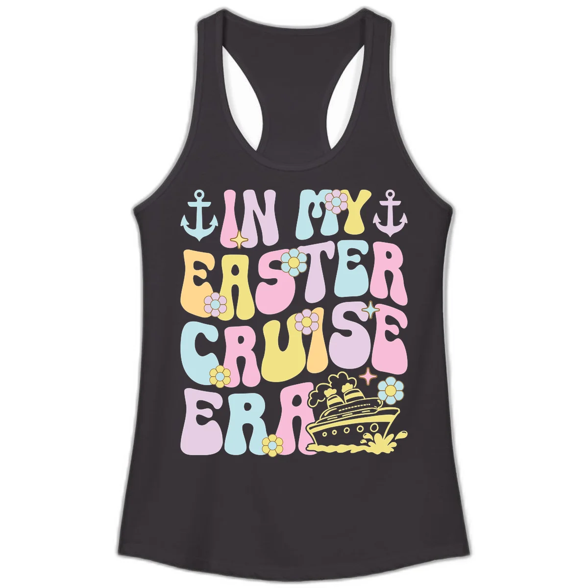 In My Cruise Era Ladies Tank in Black