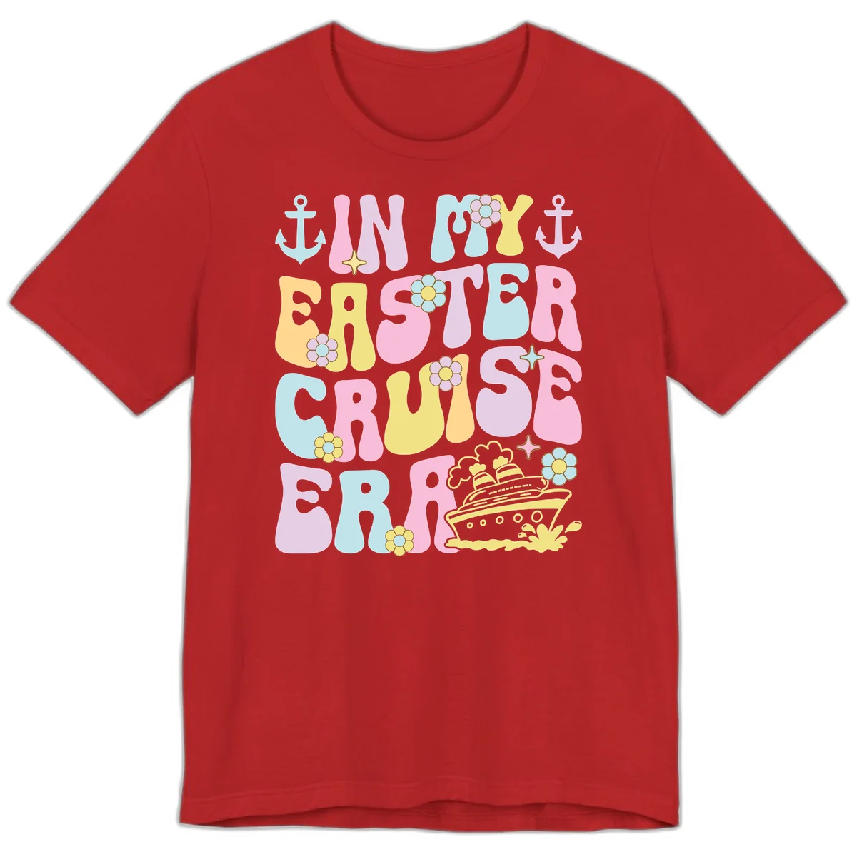 In My Cruise Era Premium T-Shirt in Red