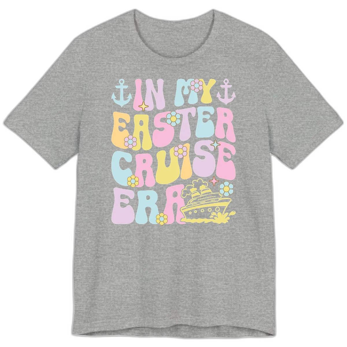 In My Cruise Era Premium T-Shirt in Athletic Heather