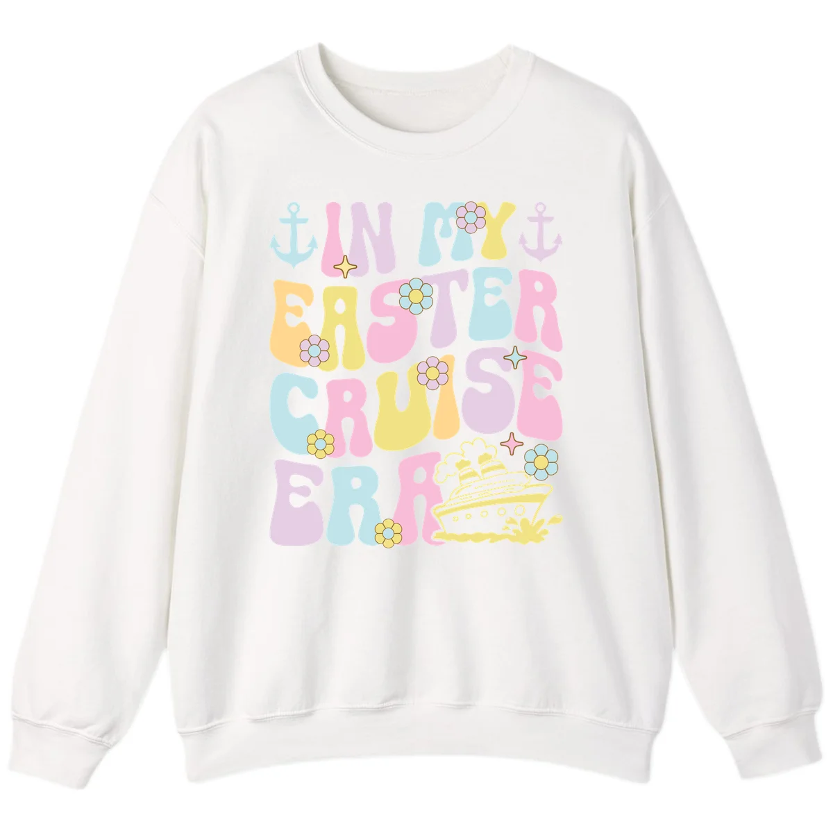 In My Cruise Era Sweatshirt in White