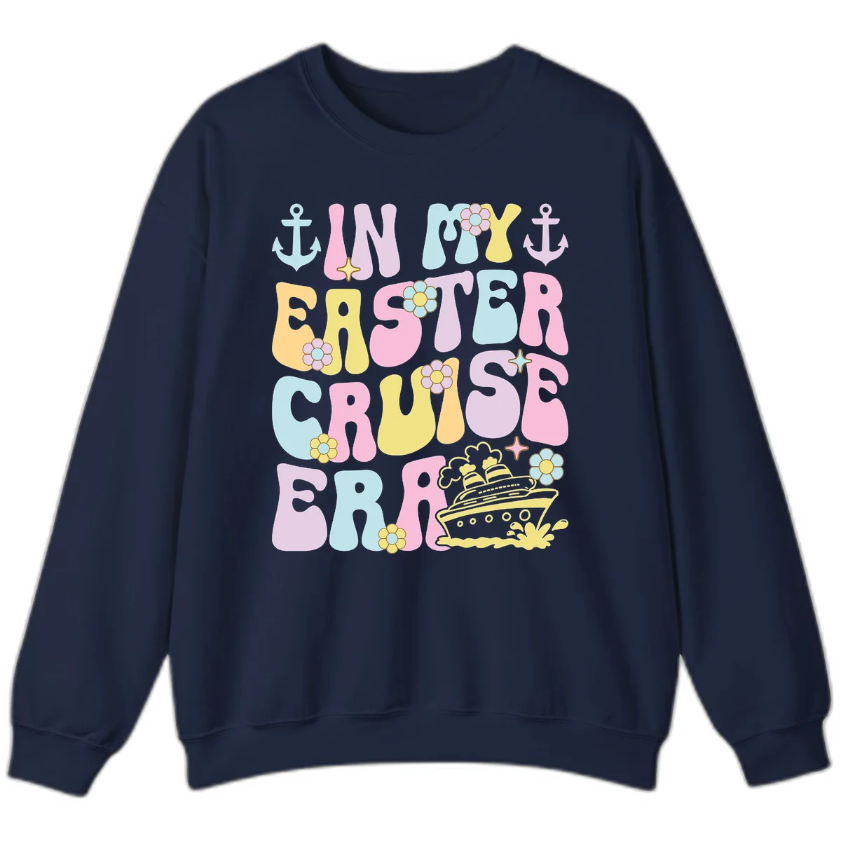 In My Cruise Era Sweatshirt in Navy