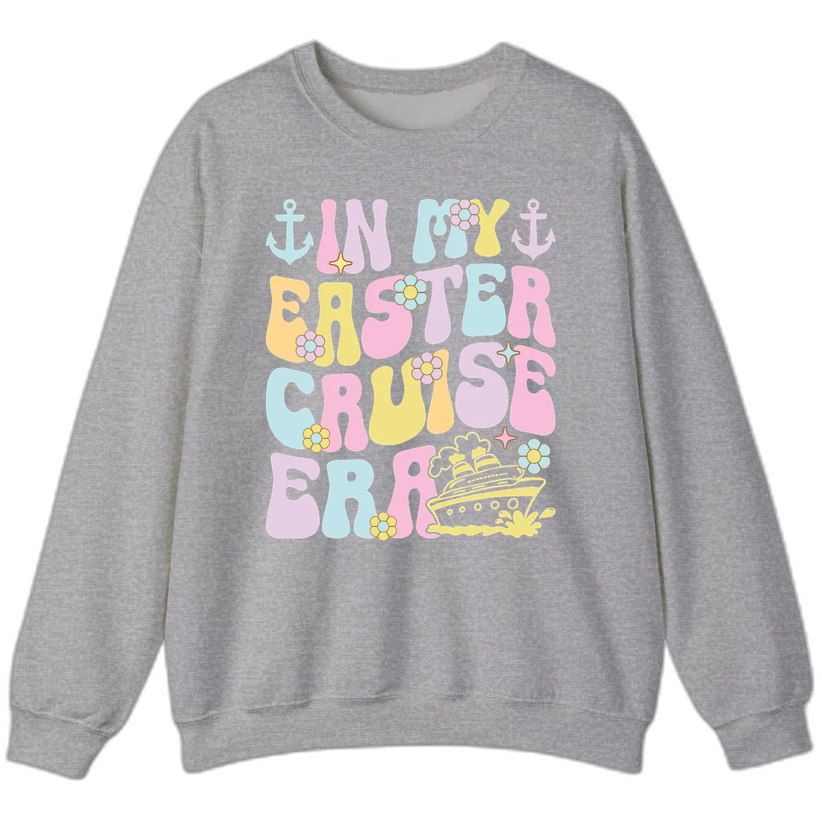 In My Cruise Era Sweatshirt in Sport Grey