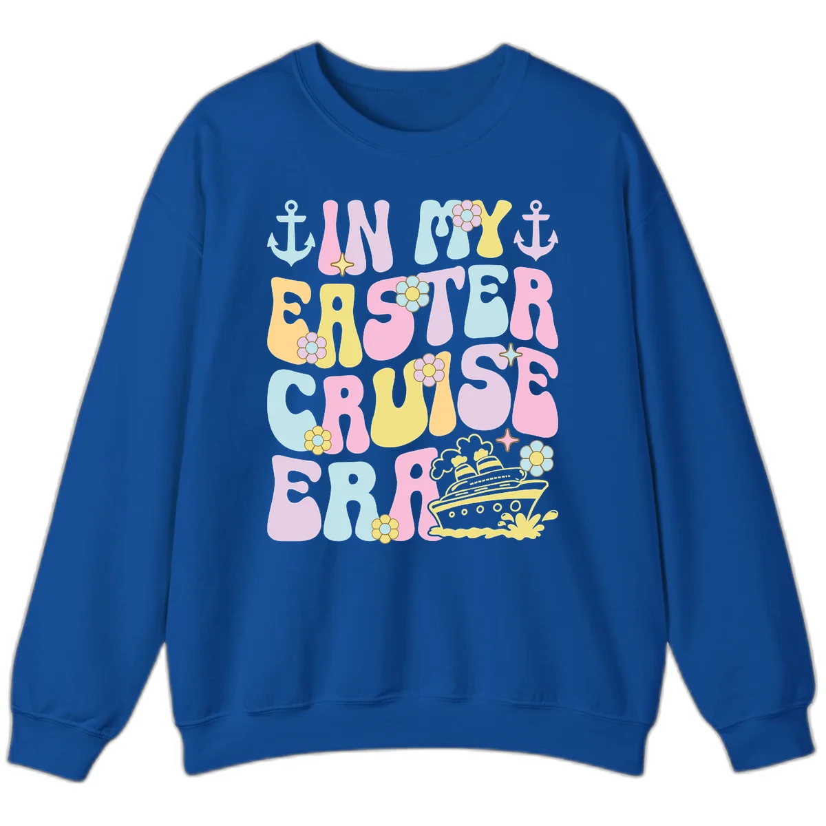 In My Cruise Era Sweatshirt in Royal