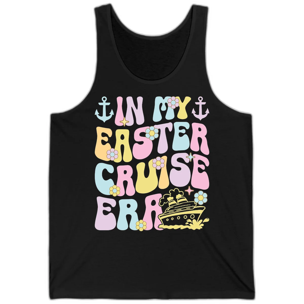 In My Cruise Era Tank in Black