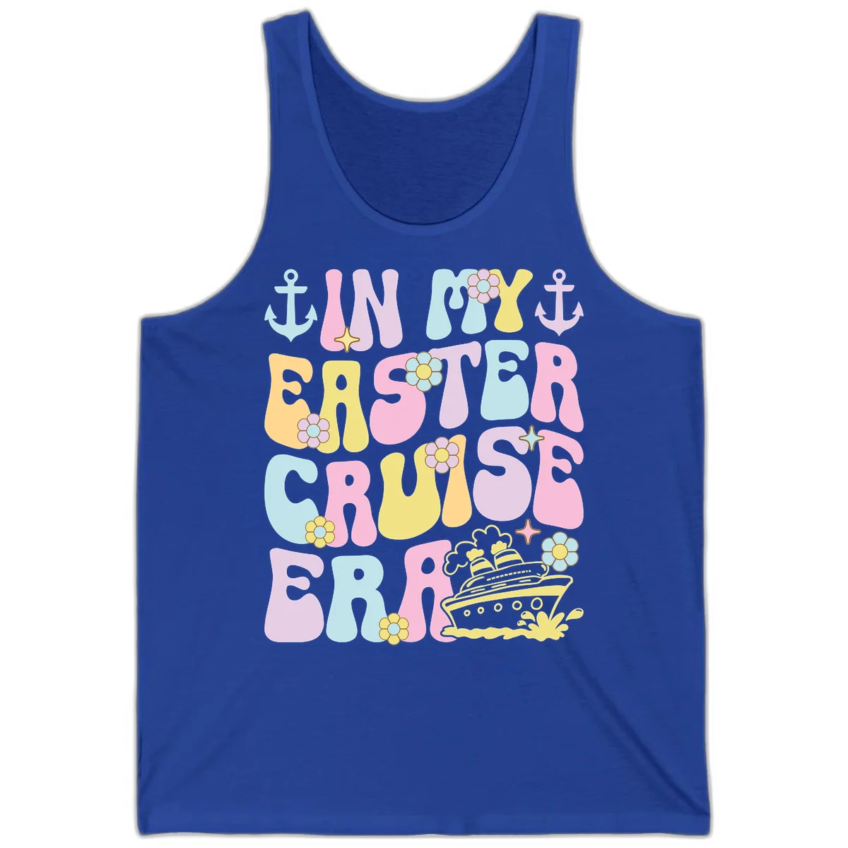 In My Cruise Era Tank in True Royal