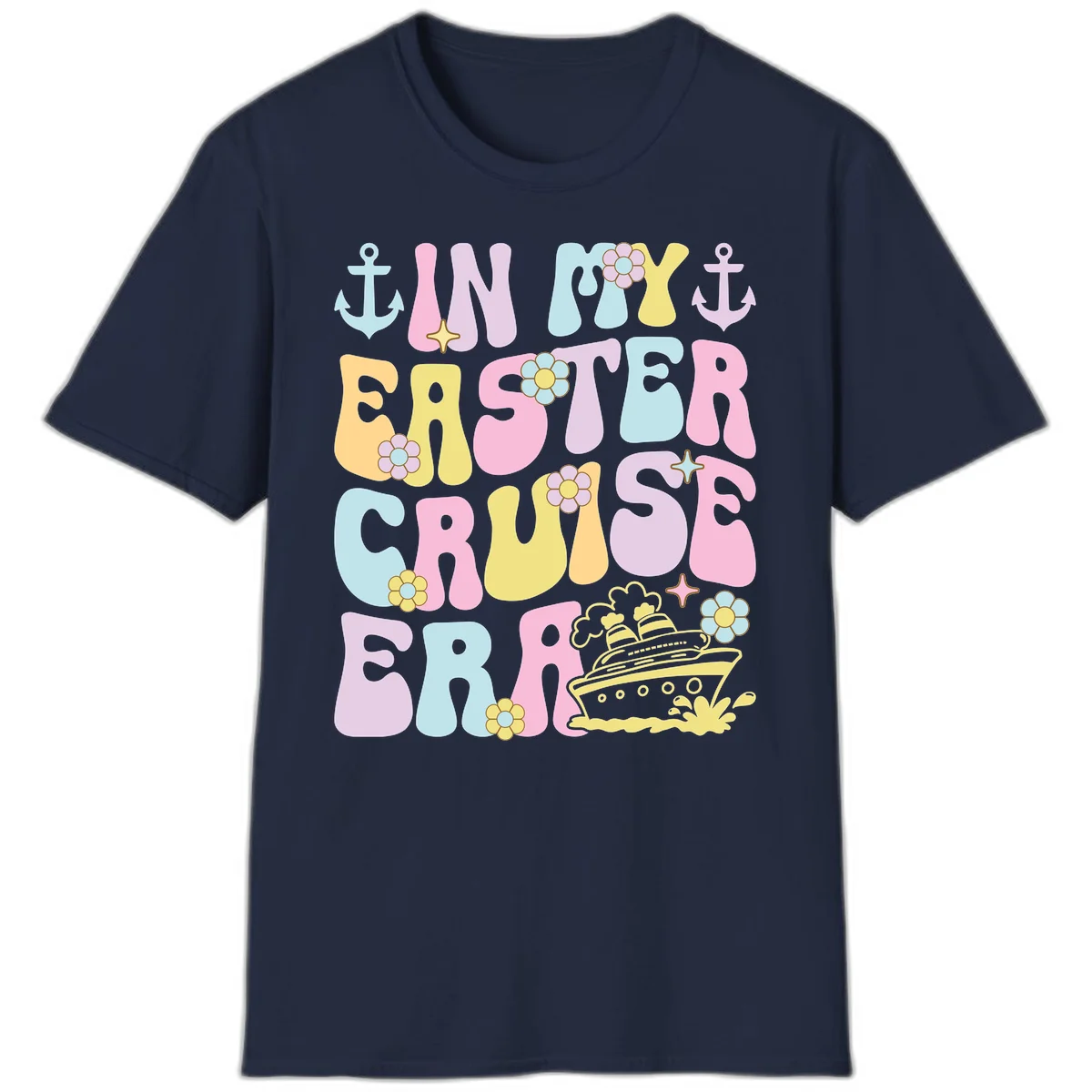 In My Cruise Era T-Shirt in Navy